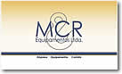 Site MCR Equipamentos